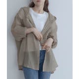 【maviru】フード付きシアーブラウス シアーシャツ シアーパーカー | kirakiraShop  | 詳細画像17 