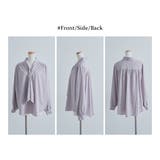 ギャザースリーブボウタイリボンブラウス 長袖 シャーリング | kirakiraShop | 詳細画像19