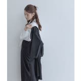 ギャザースリーブボウタイリボンブラウス 長袖 シャーリング | kirakiraShop | 詳細画像9