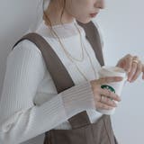 オフホワイト | 【maviru】シアードッキングリブニット シアー ドッキング | kirakiraShop