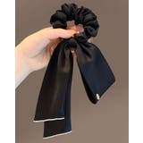サテンビッグリボンシュシュ 小物 ヘアアクセサリー | kirakiraShop | 詳細画像7