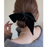 ベロアリボンシュシュ 小物 ヘアアクセサリー | kirakiraShop | 詳細画像2