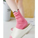 タグ配色ラインソックス 小物 靴下 | kirakiraShop  | 詳細画像9 