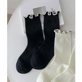 配色メロウフリルソックス 小物 靴下 | kirakiraShop  | 詳細画像2 