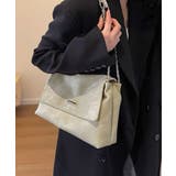 フェイクレザーチェーンショルダーバッグ 鞄 かばん | kirakiraShop | 詳細画像5