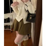 フェイクウールリボンプリーツミニスカート ミニスカート プリーツスカート | kirakiraShop | 詳細画像34
