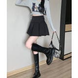 【SHOPLIST限定】ツイルボックスプリーツミニスカート ミニスカート プリー… | kirakiraShop  | 詳細画像3 