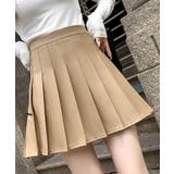 ベージュ | フェイクレザープリーツミニスカート3サイズ ミニスカート プリーツスカート | kirakiraShop