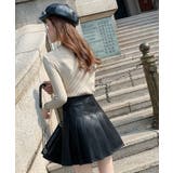 フェイクレザープリーツミニスカート3サイズ ミニスカート プリーツスカート | kirakiraShop | 詳細画像6