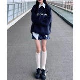 【SHOPLIST限定】ロゴクルーネックニットプルオーバー トップス ニット | kirakiraShop | 詳細画像20