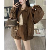ビッグシルエットフェイクレザージャケット アウター 羽織り | kirakiraShop | 詳細画像23