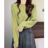 ボートネックショート丈ニットトップス トップス ニット | kirakiraShop  | 詳細画像17 