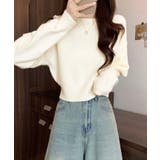 ボートネックショート丈ニットトップス トップス ニット | kirakiraShop  | 詳細画像8 