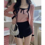 バイカラーニットアンサンブル トップス アンサンブル | kirakiraShop | 詳細画像11