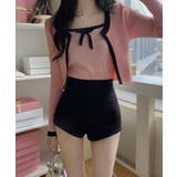 バイカラーニットアンサンブル トップス アンサンブル | kirakiraShop | 詳細画像12