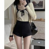 バイカラーニットアンサンブル トップス アンサンブル | kirakiraShop | 詳細画像6