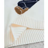 クルーネックベアデザインニット トップス ニット | kirakiraShop | 詳細画像7
