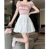 ハイウエストバルーンミニスカート ボトムス バルーンスカート | kirakiraShop | 詳細画像11