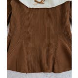 フリルカラーオフショルダーニットトップス トップス ニットソー | kirakiraShop  | 詳細画像19 