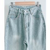 リボン刺繍ハイウエストライトブルーデニム ボトムス デニム | kirakiraShop | 詳細画像20