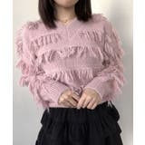 ループヤーンシャギーVネックニットトップス トップス ニット | kirakiraShop  | 詳細画像19 