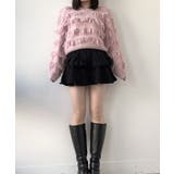 ループヤーンシャギーVネックニットトップス トップス ニット | kirakiraShop  | 詳細画像24 