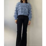 ループヤーンシャギーVネックニットトップス トップス ニット | kirakiraShop  | 詳細画像27 