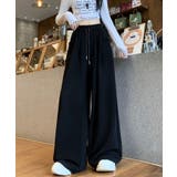 微起毛スウェットワイドパンツ ボトムス ワークパンツ | kirakiraShop | 詳細画像3