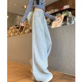 微起毛スウェットワイドパンツ ボトムス ワークパンツ | kirakiraShop | 詳細画像29