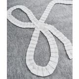 フリルリボンスリムフィットニットトップス トップス フィット | kirakiraShop  | 詳細画像24 