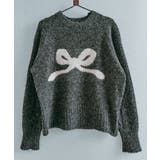 フロントリボンデザインニット 4色 トップス | kirakiraShop | 詳細画像39