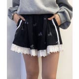 サイドラインフレアショートパンツ ボトムス パンツ | kirakiraShop | 詳細画像5