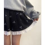 サイドラインフレアショートパンツ ボトムス パンツ | kirakiraShop | 詳細画像6