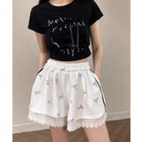 サイドラインフレアショートパンツ ボトムス パンツ | kirakiraShop | 詳細画像8