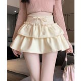 Aラインティアードミニスカート ボトムス ティアードスカート | kirakiraShop | 詳細画像9