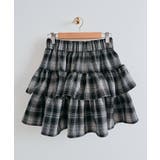 チェック柄ティアードミニスカート ミニスカート フレアスカート | kirakiraShop  | 詳細画像35 