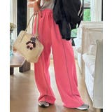 ピンク | バックロゴスウェットパンツ ボトムス ワークパンツ | kirakiraShop
