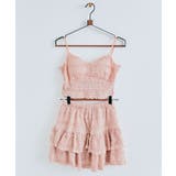 レースフリルキャミ&ミニスカートセットアップ セットアップ トップス | kirakiraShop  | 詳細画像75 