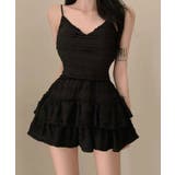 レースフリルキャミ&ミニスカートセットアップ セットアップ トップス | kirakiraShop  | 詳細画像11 