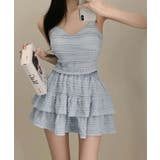 レースフリルキャミ&ミニスカートセットアップ セットアップ トップス | kirakiraShop  | 詳細画像57 