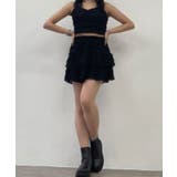 レースフリルキャミ&ミニスカートセットアップ セットアップ トップス | kirakiraShop  | 詳細画像63 