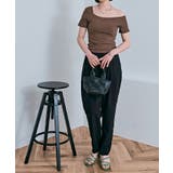 ワンショルダー半袖リブニットトップス トップス リブニット | kirakiraShop | 詳細画像47