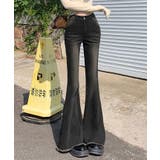 カットオフブーツカットブラックデニム ボトムス デニム | kirakiraShop | 詳細画像7