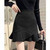 ラッフルアシメミニスカート 3サイズ ミニスカート | kirakiraShop  | 詳細画像6 