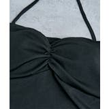 オフショルダーストラップ半袖Tシャツ トップス サマーカットソー | kirakiraShop  | 詳細画像14 