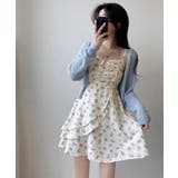 小花柄ミニキャミワンピース ワンピース 花柄 | kirakiraShop  | 詳細画像18 