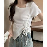 ドロスト半袖カットソー トップス 白T | kirakiraShop | 詳細画像12