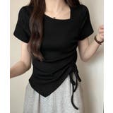 ドロスト半袖カットソー トップス 白T | kirakiraShop | 詳細画像5