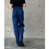バックリボンハイウエストデニムワイドパンツ ボトムス デニムパンツ | kirakiraShop  | 詳細画像5 