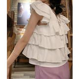 フリルティアードブラウス トップス サマー | kirakiraShop  | 詳細画像17 